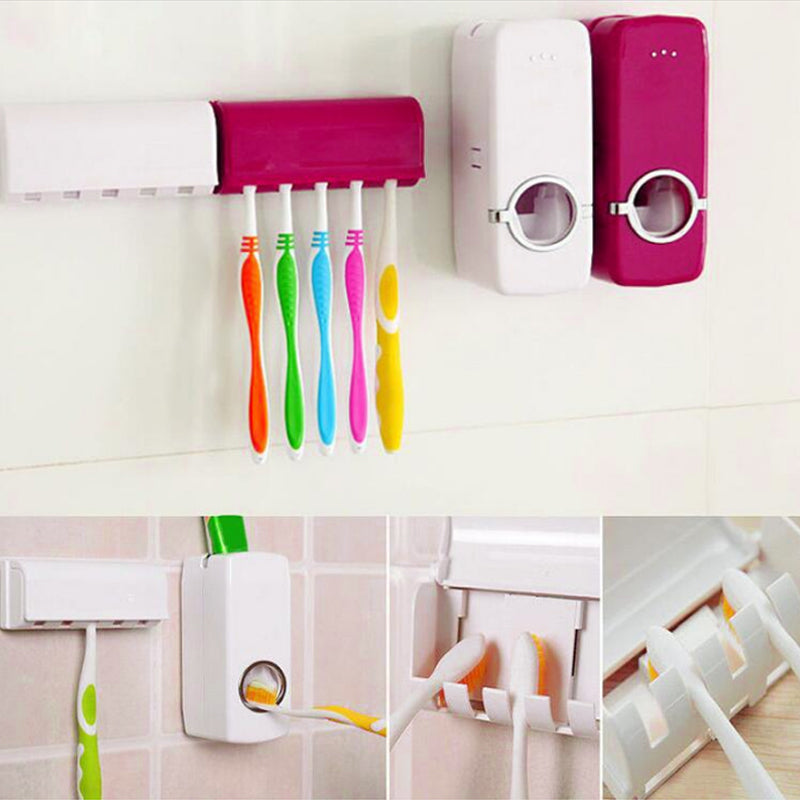 Wall Mounted Toothbrush Station