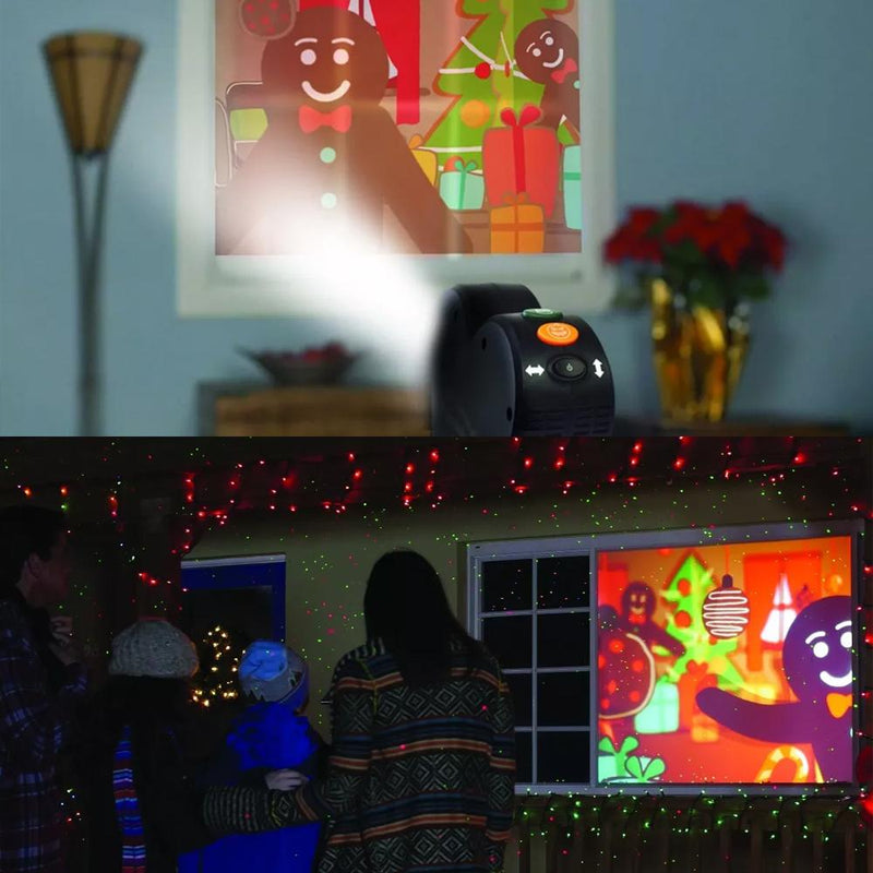 Buttylife™ Window Wonderland Projector - The Ultimate Halloween & Christmas Decoration!