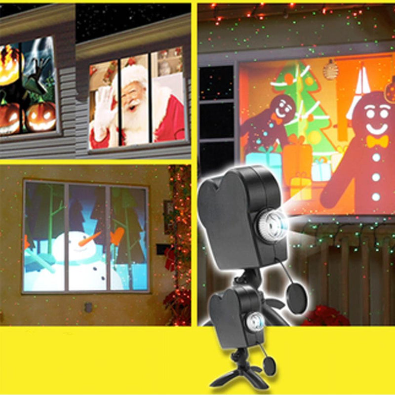 Buttylife™ Window Wonderland Projector - The Ultimate Halloween & Christmas Decoration!