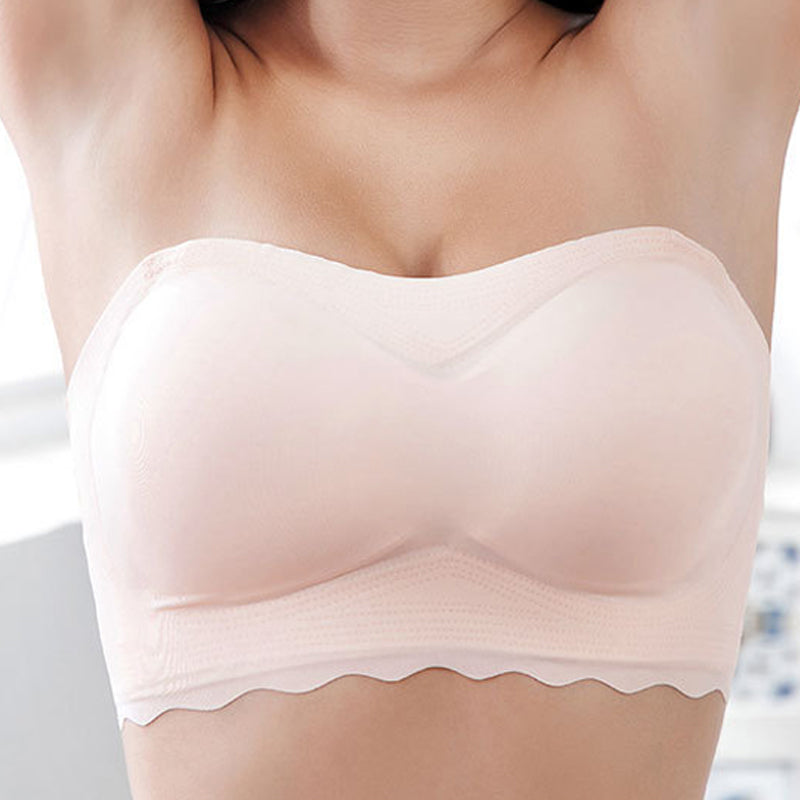 Plus Size Sexy Removable Strap Invisible Push Up Bra