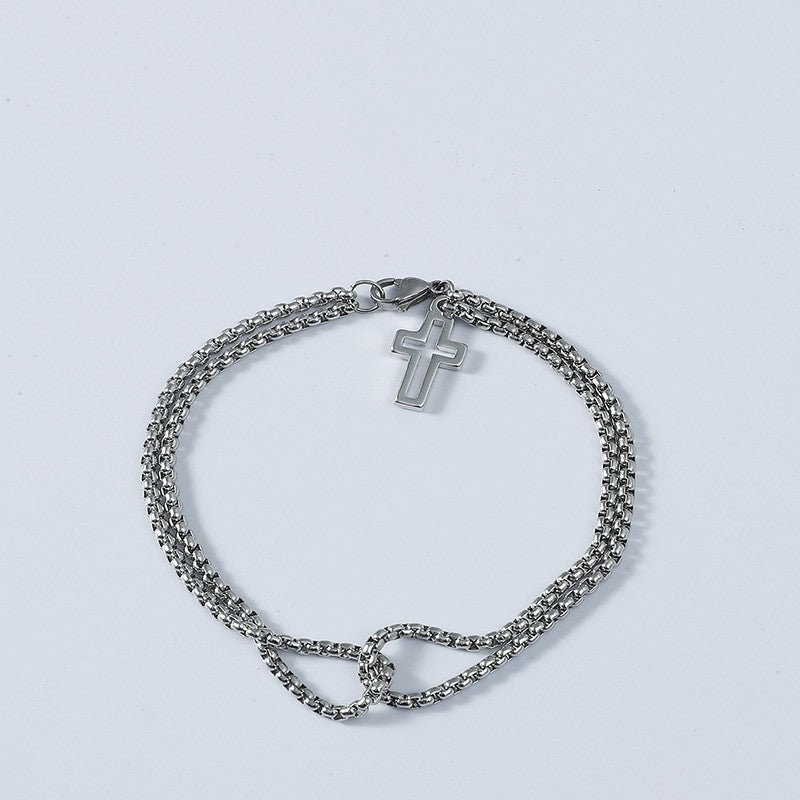 Bracelet with Cross Charm