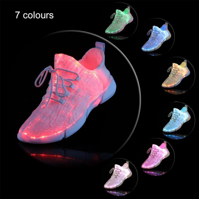 LED Shining Shoes Cool Sneakers with USB charging