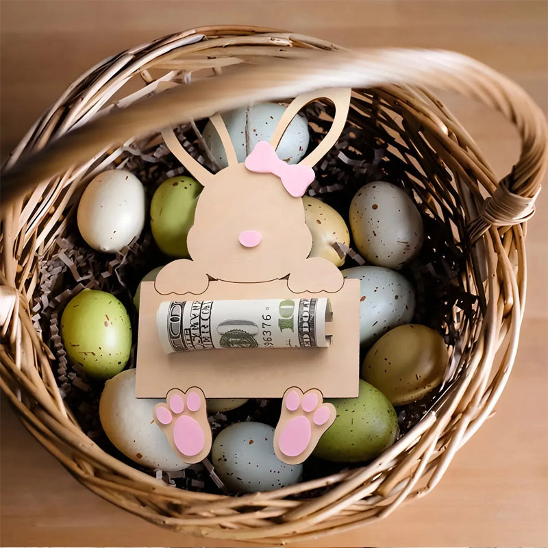 Easter Bunny Money Holder