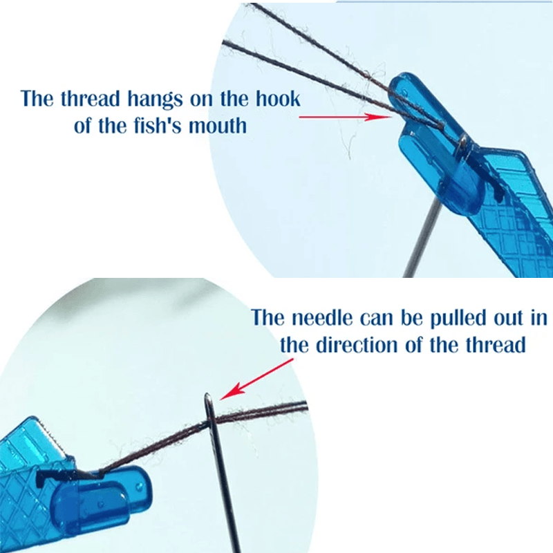 Buttylife™Fish type needle threader