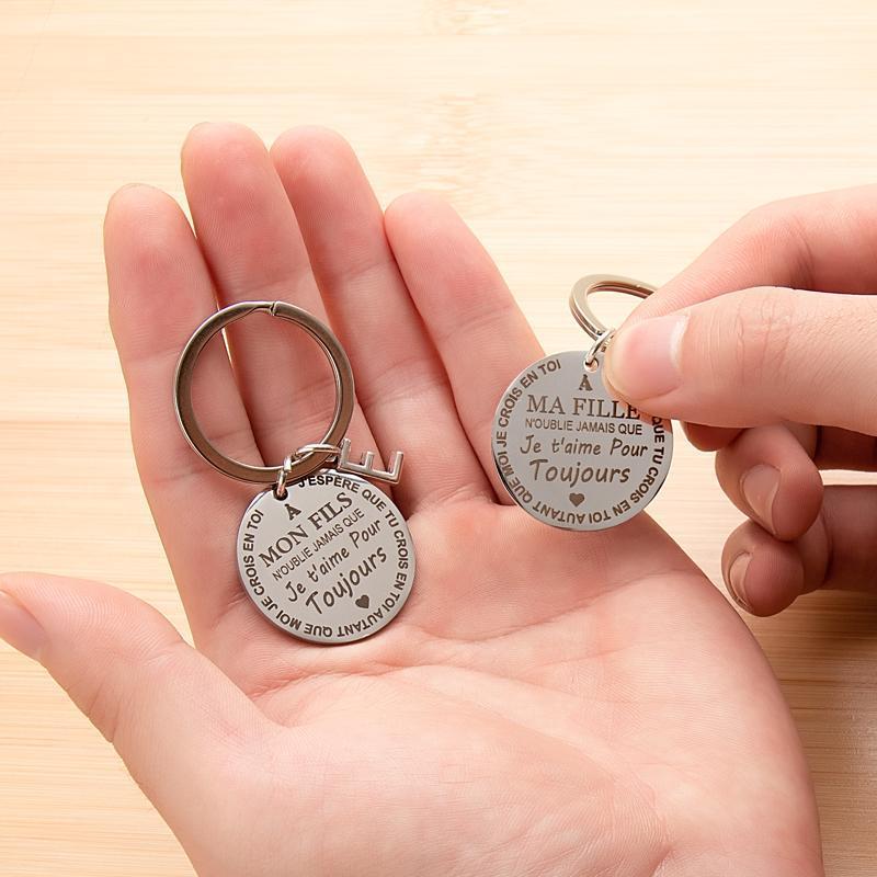 TO MY SON / MY DAUGHTER Keychain