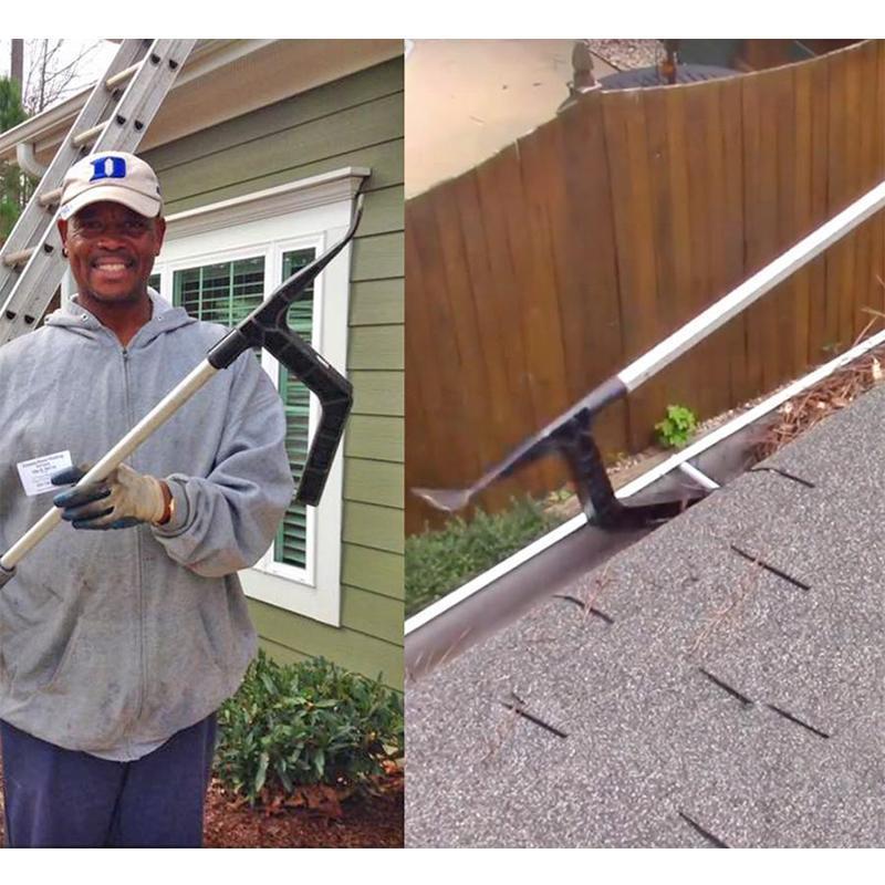 Ingenious Gutter Cleaning Tool
