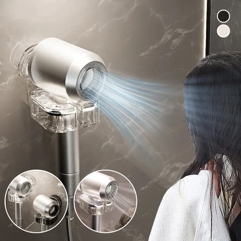 Rotating Punch-free Hair Dryer Stand